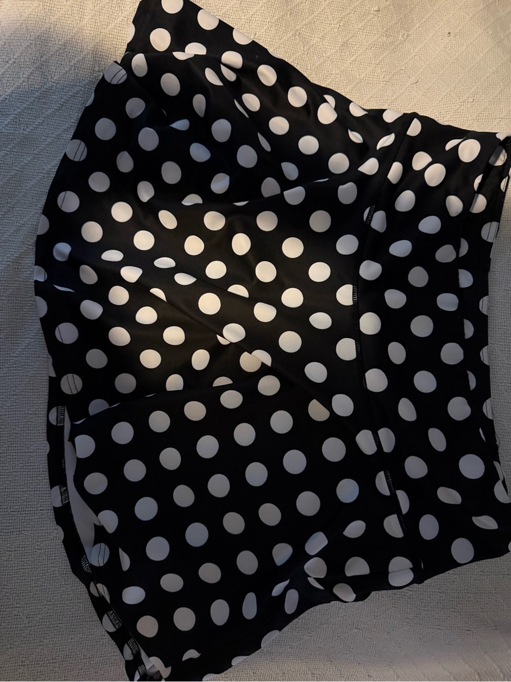 Constantly Varied Gear Black and White Polka Dot Skirt